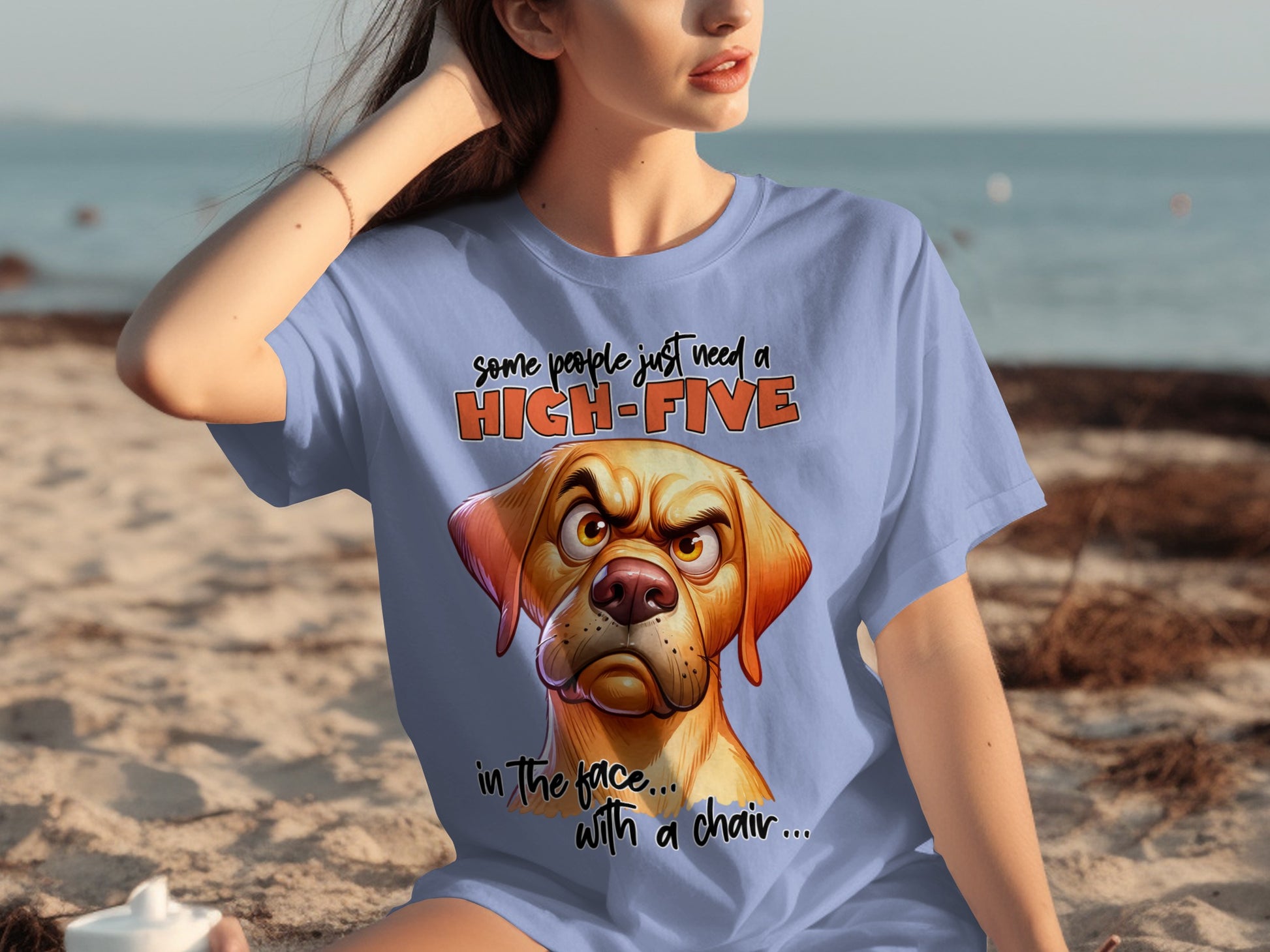 Some People Just Need High-Five In The Face T-Shirt