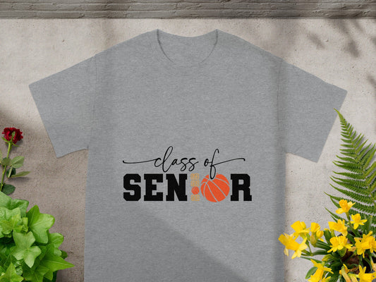 Class of Senior Basketball Theme Graphic T-shirt