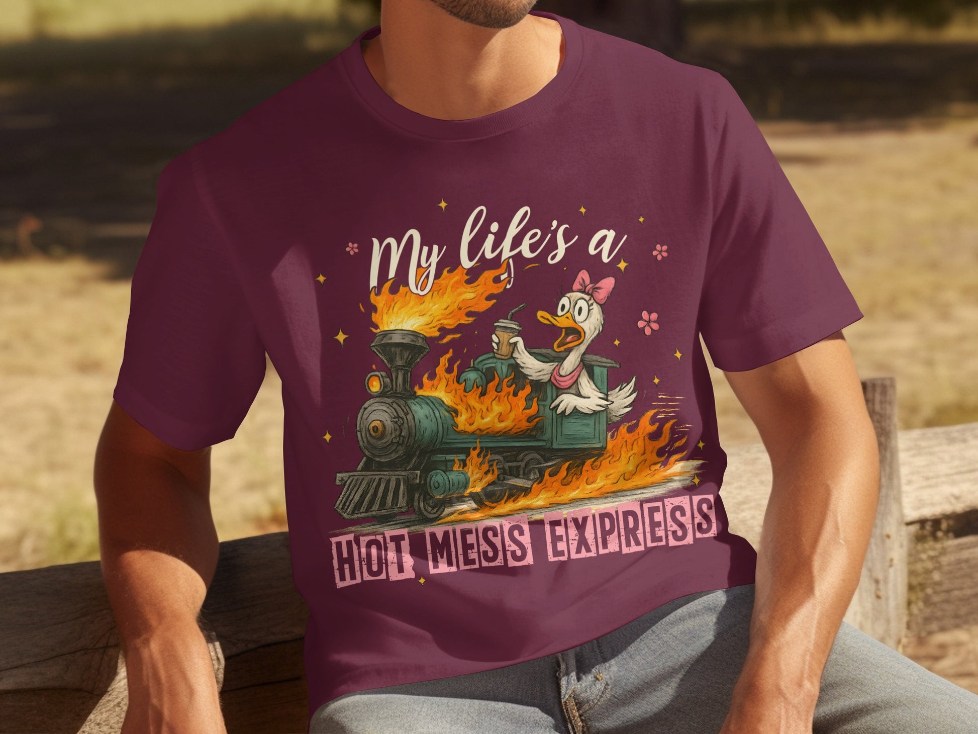 My Life's a Hot Mess Express T-shirt