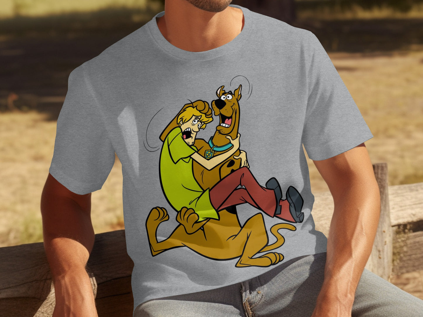 Scooby-Doo and Shaggy Graphic Tee for Fans