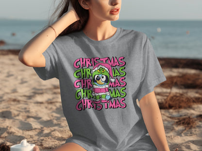 Fun Festive Holiday Christmas Graphic T-shirt