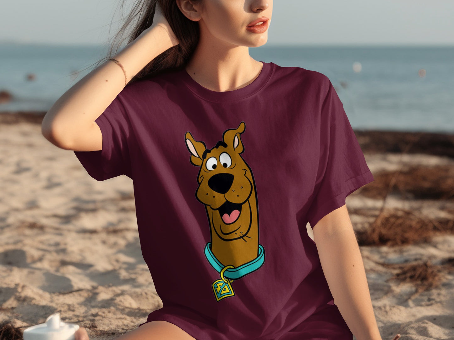 Scooby-Doo Graphic Tee Funny Character T-Shirt