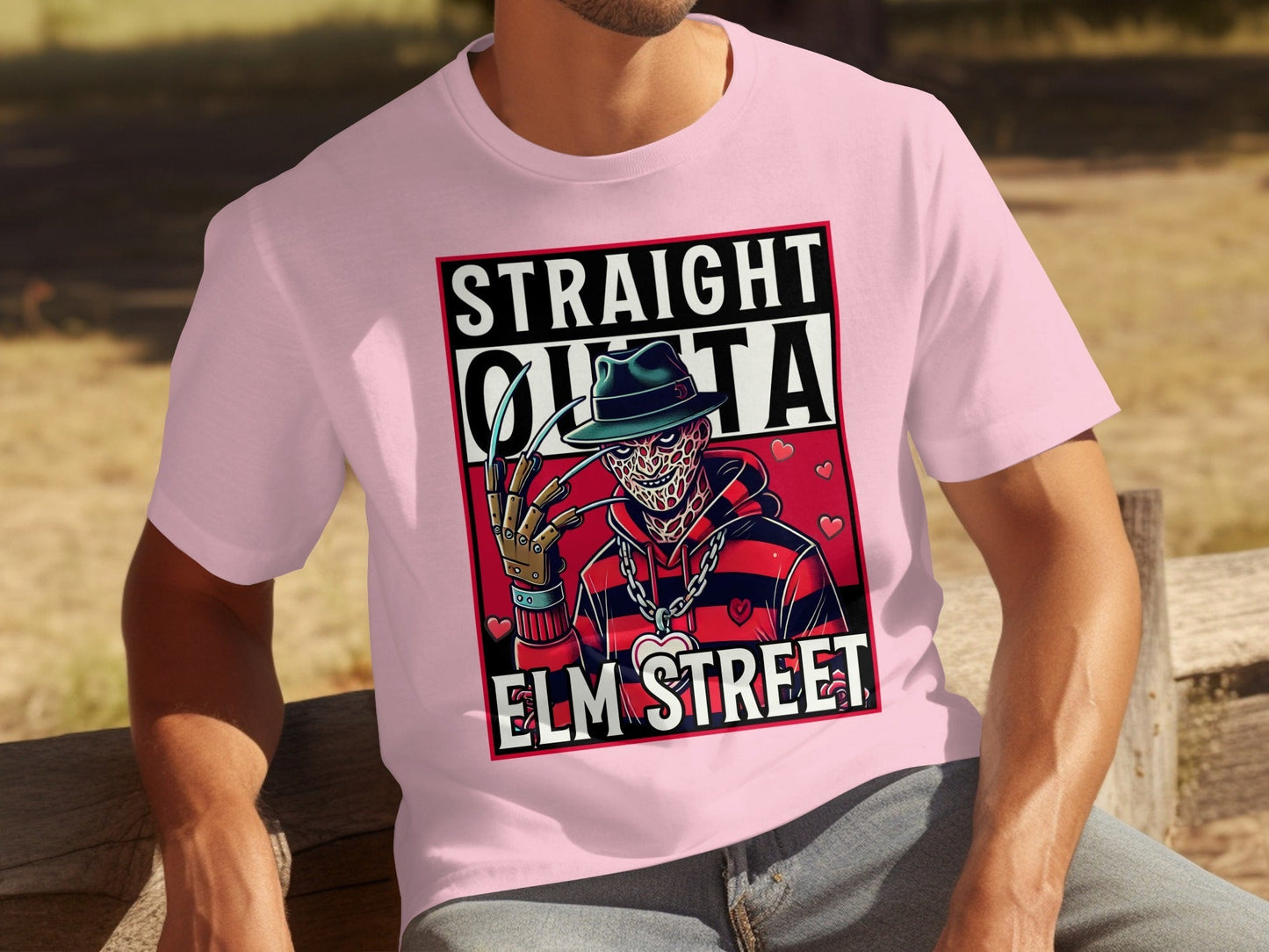 Straight Outta Elm Street Graphic T-Shirt