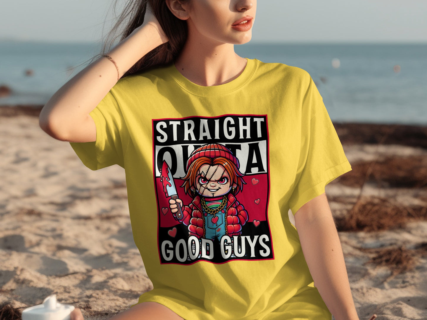 Straight Outta Good Guys Graphic Tee