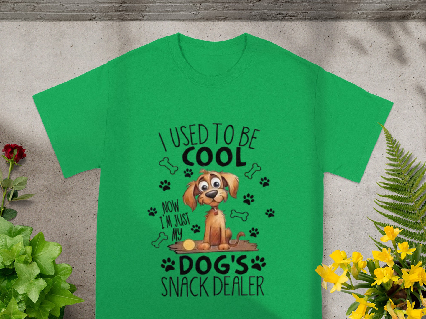 I Used To Be Cool Just My Dog's Snack Dealer T-shirt