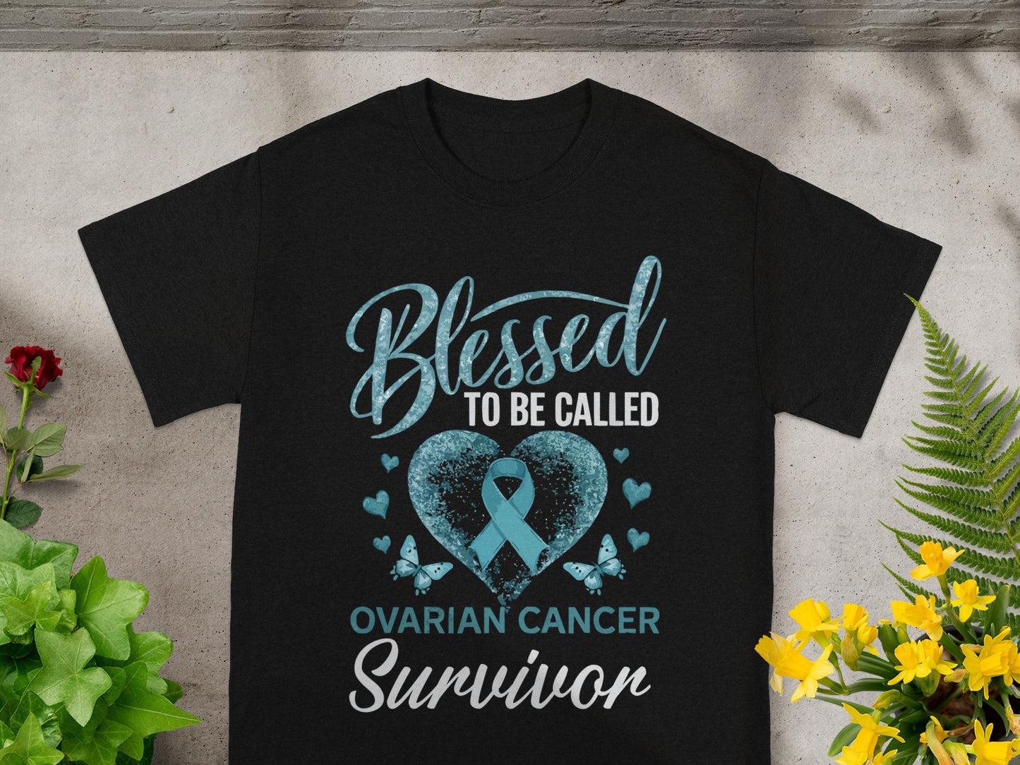 Blessed To Be Called Ovarian Cancer Survivor Shirt