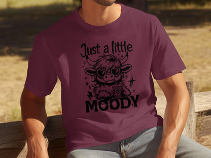 Just a Little Moody Graphic T-Shirt for Fun Outfits