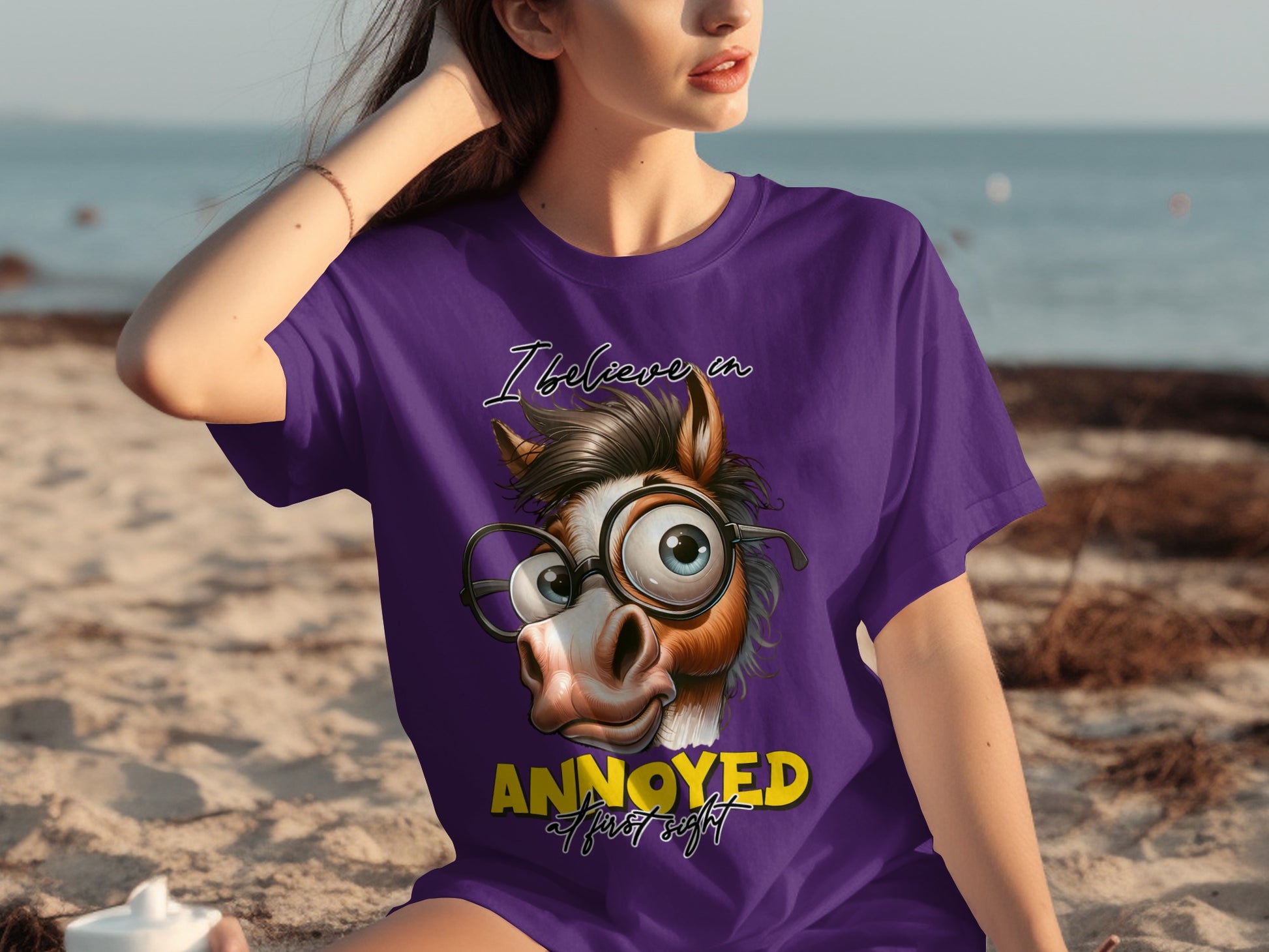 I Believe in Annoyed at First Sight Graphic T-shirt