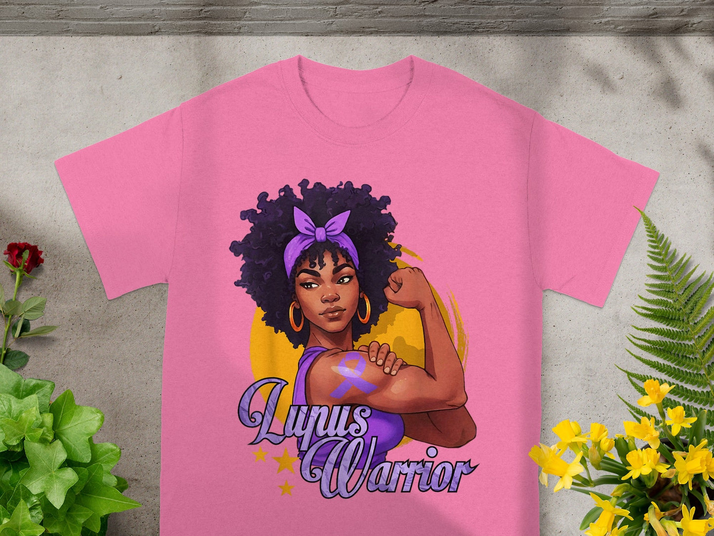 Lupus Warrior Graphic Tee Inspirational Shirt Product