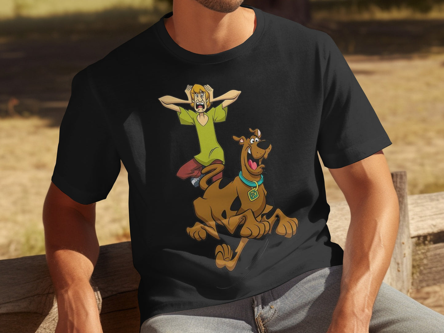 Scooby-Doo and Shaggy Graphic T-Shirt for Fans