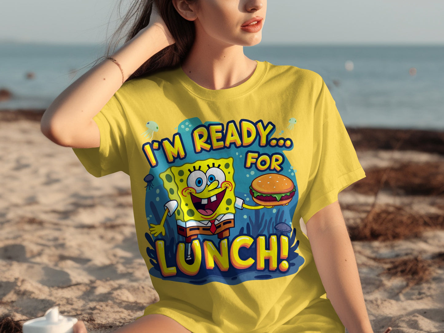 I'm Ready For Lunch SpongeBob SquarePants T-shirt