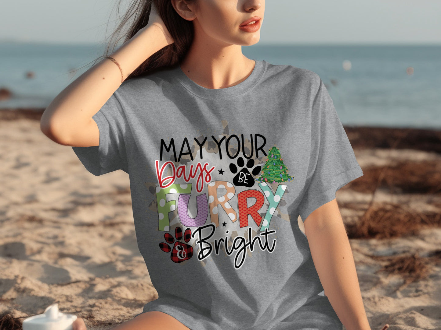 May Your Days Be Furry and Bright T-shirt