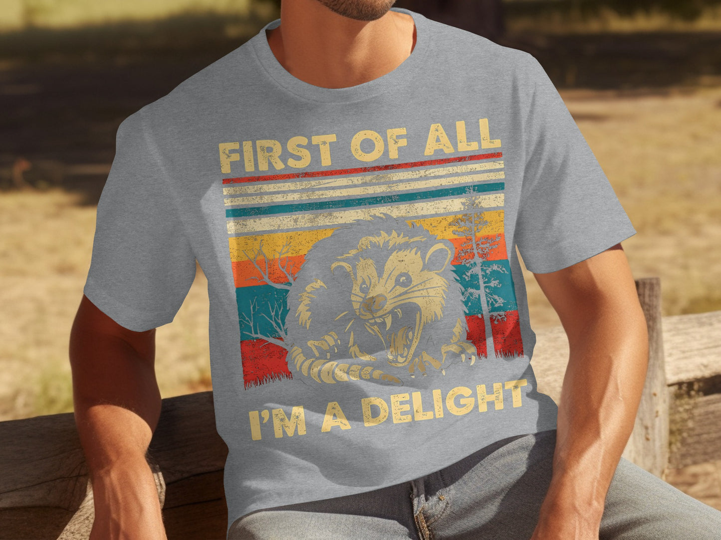 First of All I'm a Delight Funny T-Shirt
