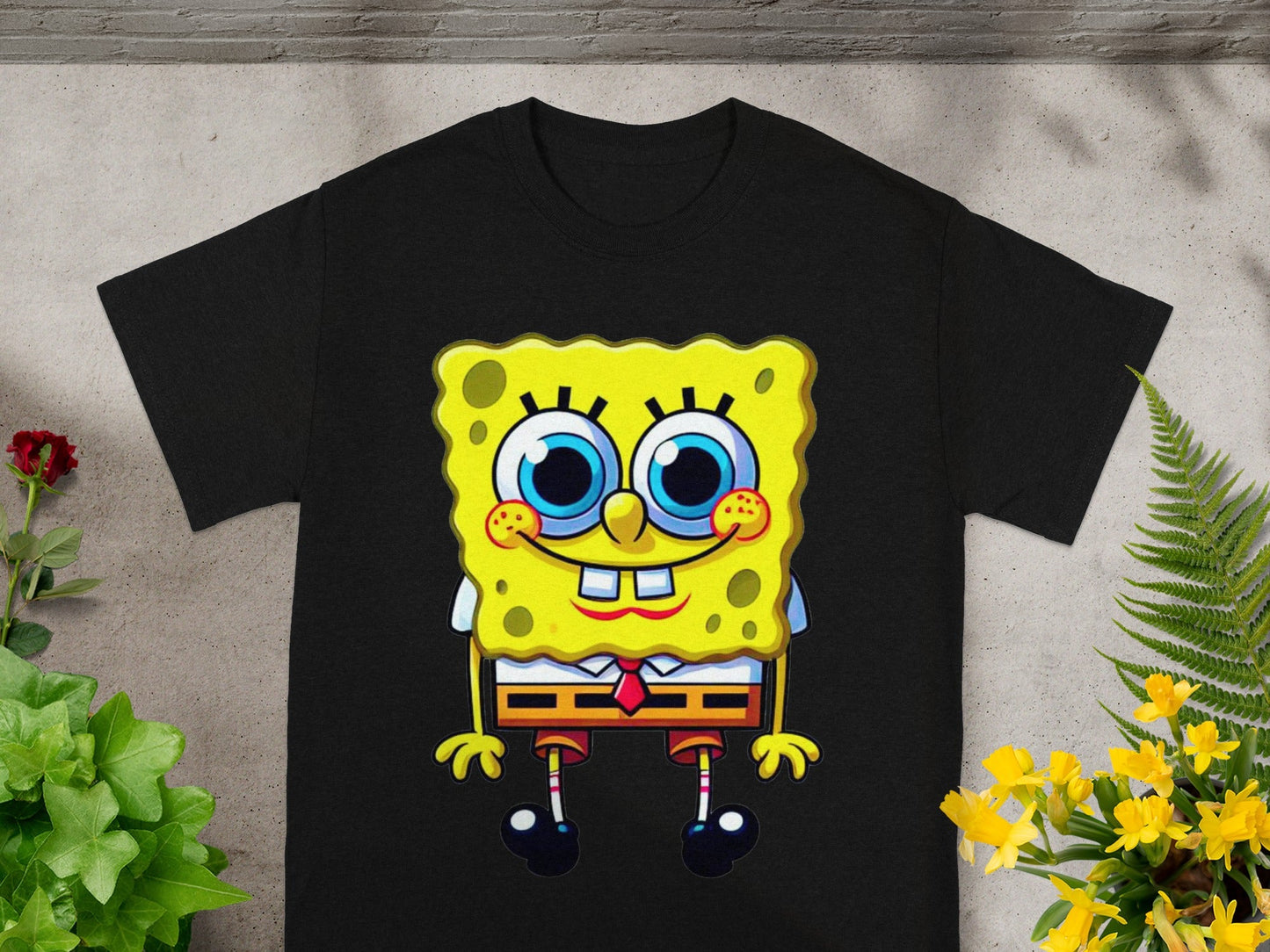 Fun Vibrant Spongebob Squarepants T-Shirt for All Ages