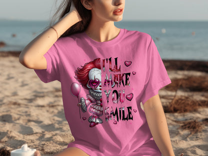 I'll Make You Smile Pink T-Shirt