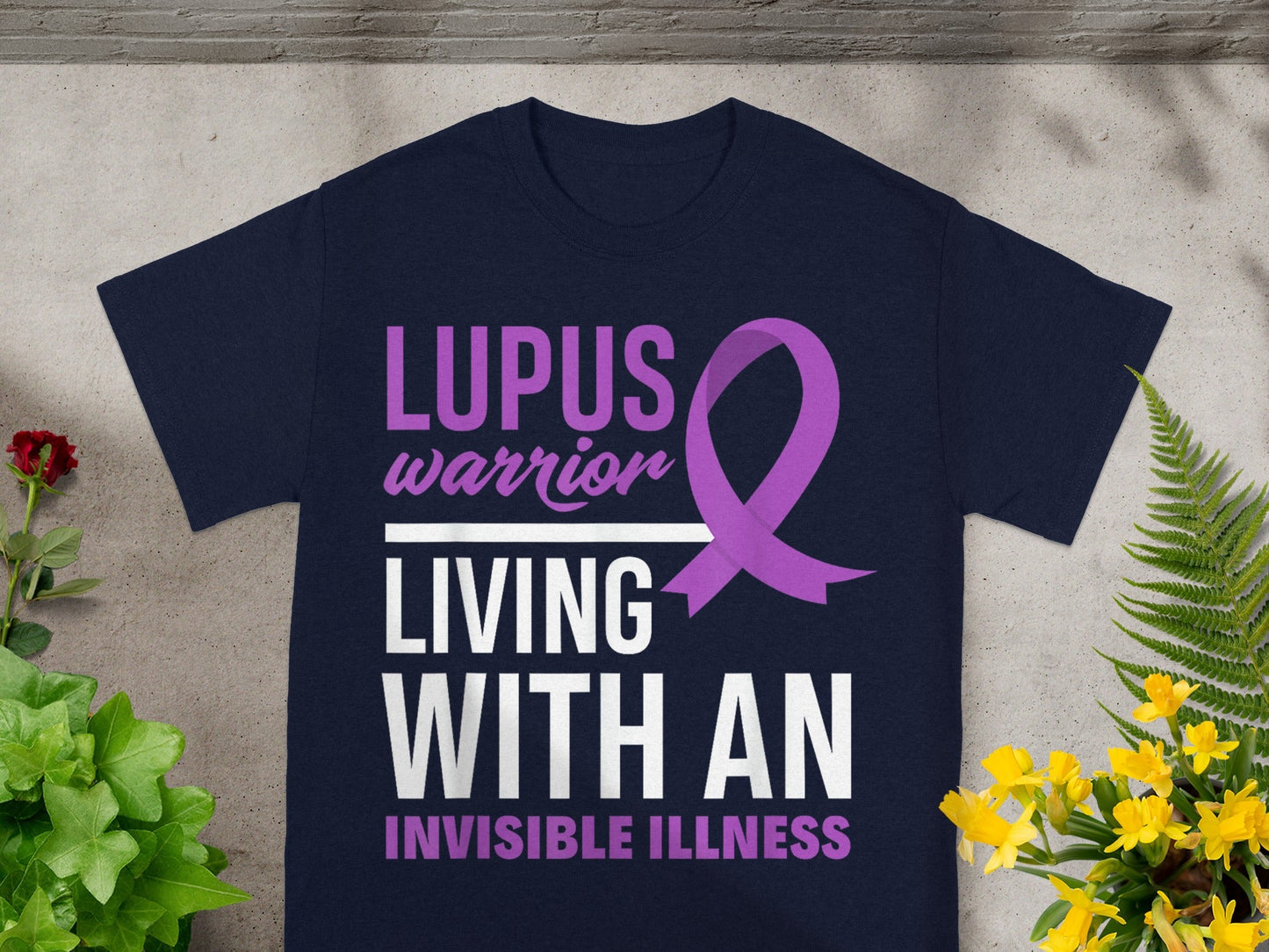 Lupus Warrior Living With An Invisible Illness shirt