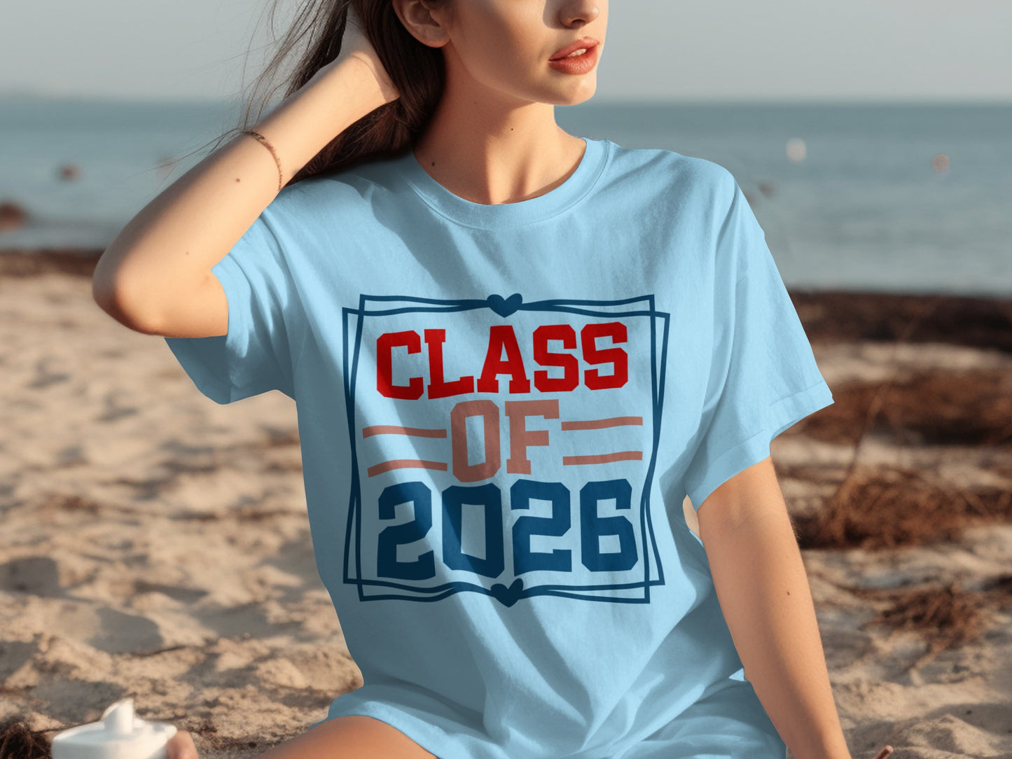 Class of 2026 Beach Summer Vacation T-shirt