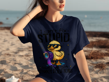 I Can't Fix Stupid but I've Got Sparkly Solutions Shirt