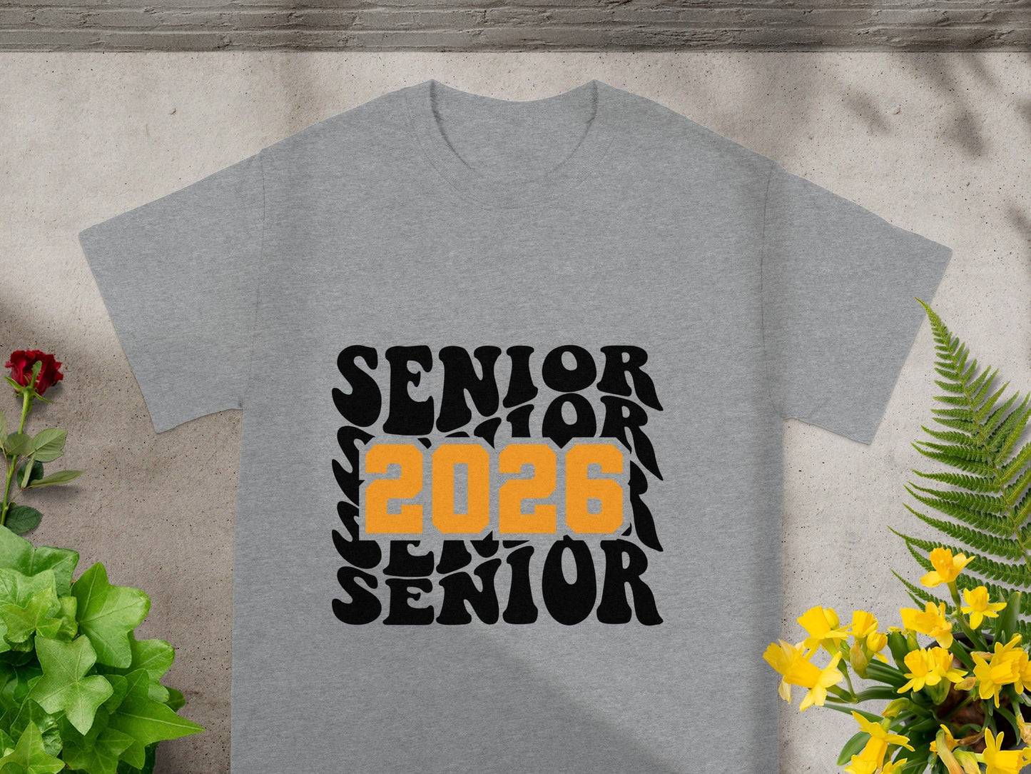 Senior 2026 Graphic Tee High School Graduation Shirt