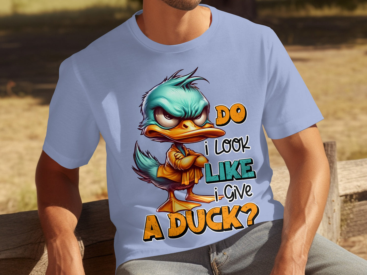Do I Look Like I Give A Duck Funny T-shirt