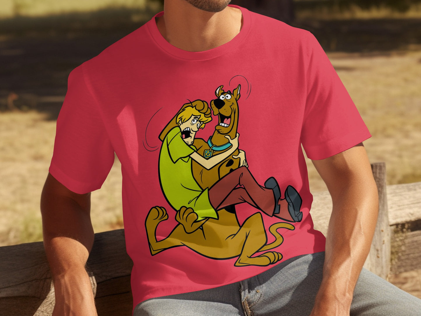 Scooby-Doo and Shaggy Graphic T-Shirt fun wear
