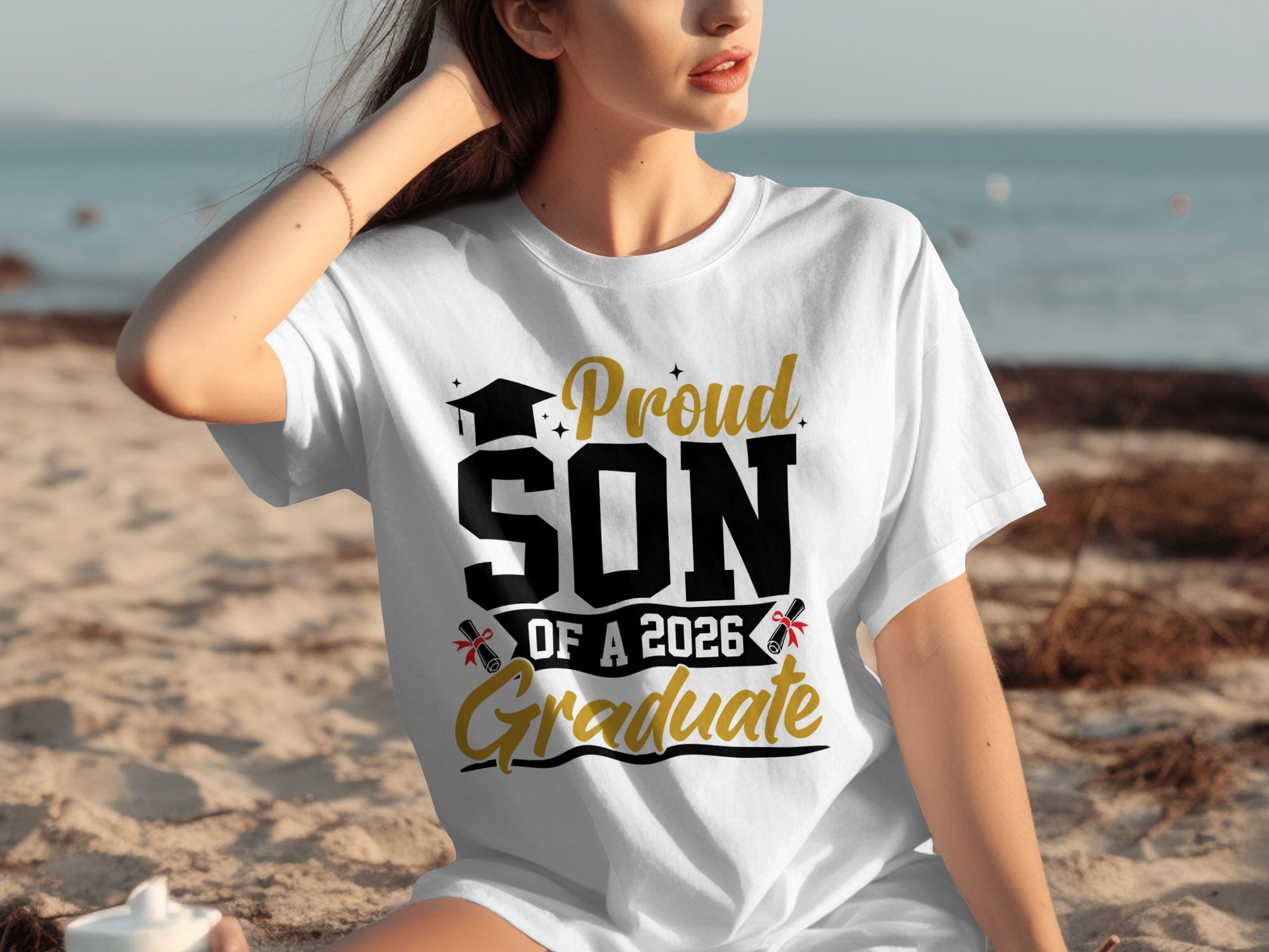 Proud Son Of A 2026 Graduate Shirt Graduation Gift