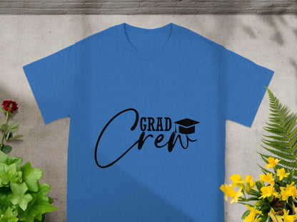 Grad Crew Fun Graphic Tee for Graduates Shirt