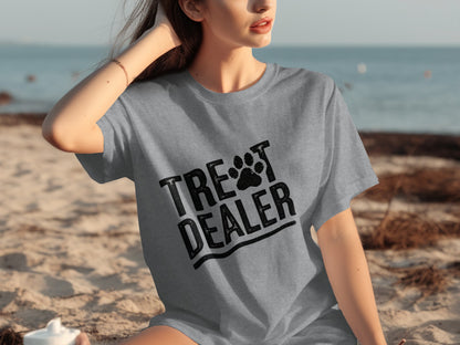 Treat Dealer Funny Pet Lover Sweatshirt Tee Shirt T-Shirt