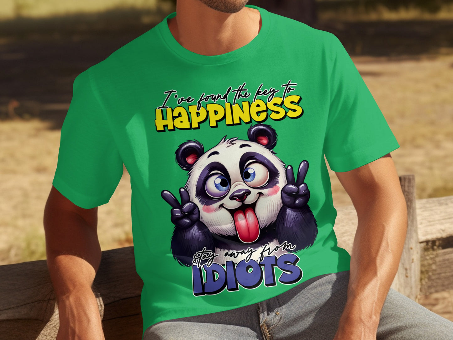 I've Found The Key to Happiness Stay Away Idiots Shirt