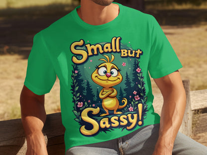 Small But Sassy Character Graphic Shirt