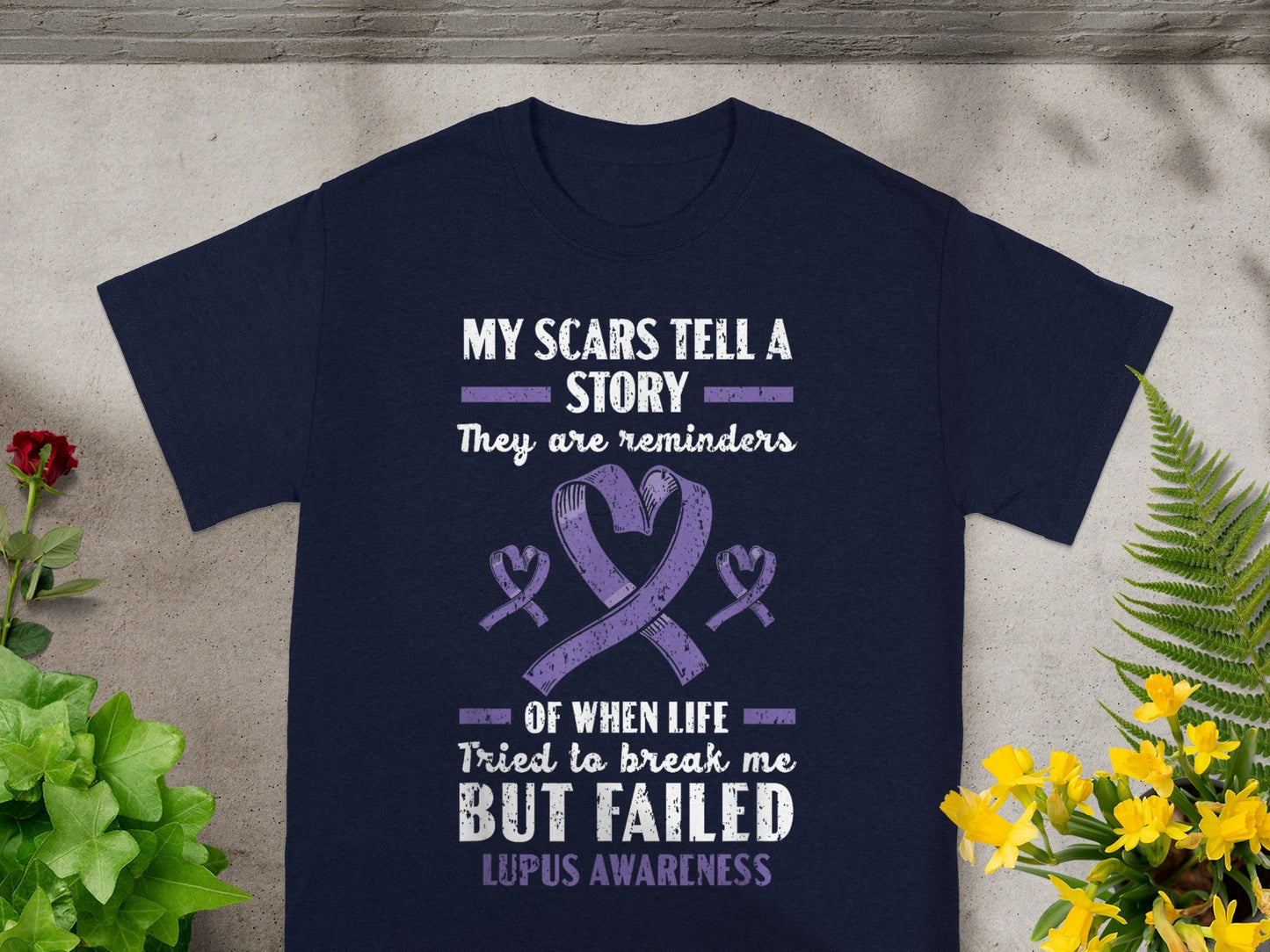 My Scars Tell A Story Lupus Awareness Shirt