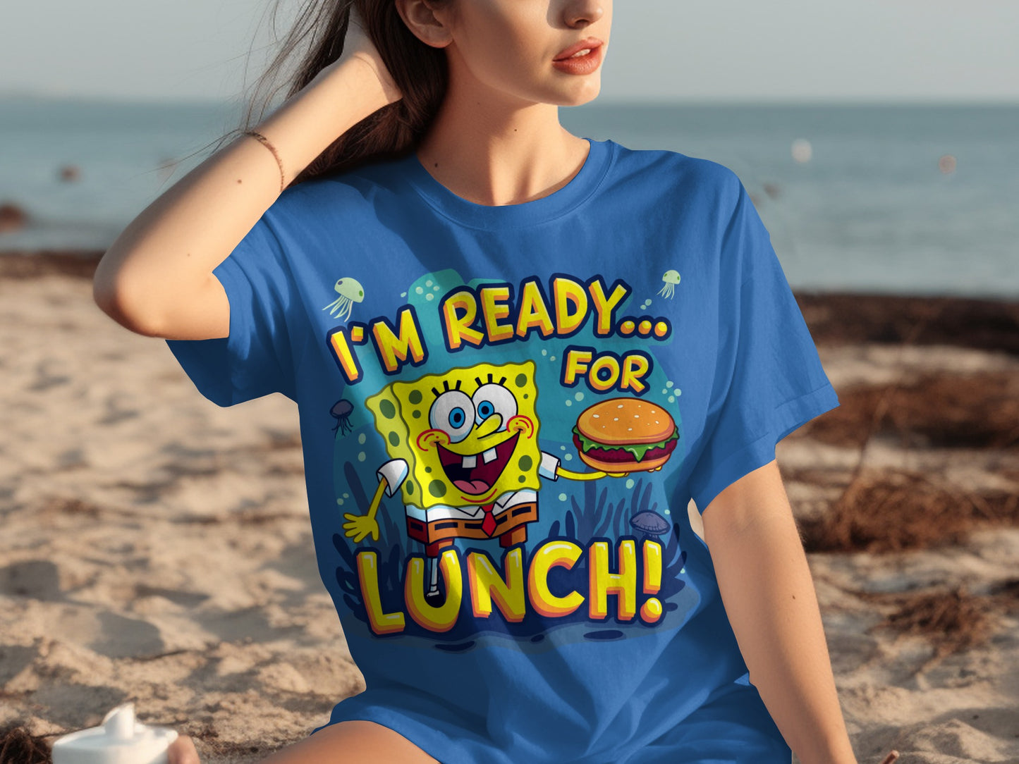 SpongeBob SquarePants I'm Ready For Lunch T-shirt