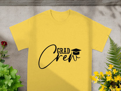 Grad Crew T-Shirt Perfect for Graduation Celebrations