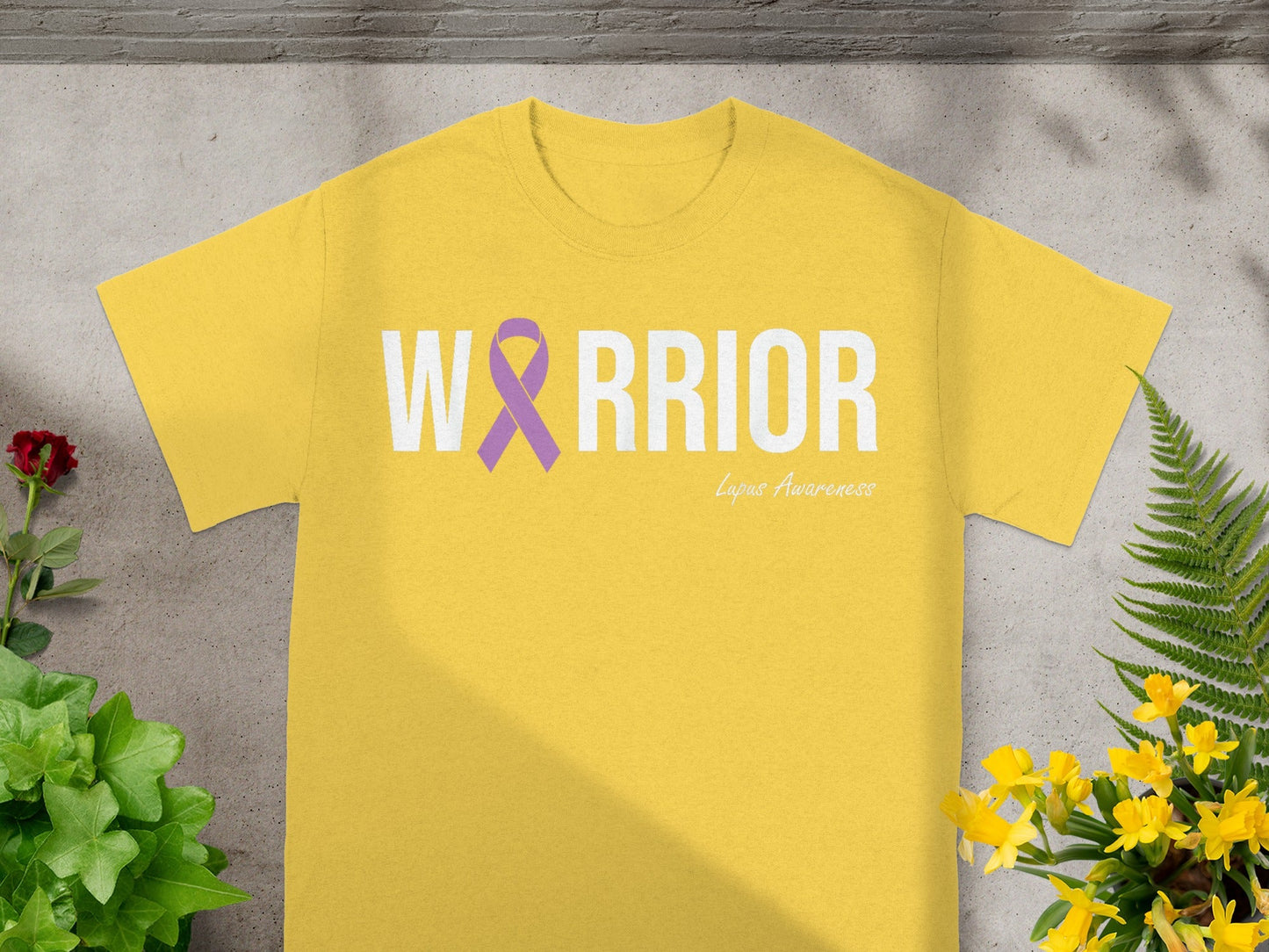 Warrior Lupus Awareness Graphic T-Shirt