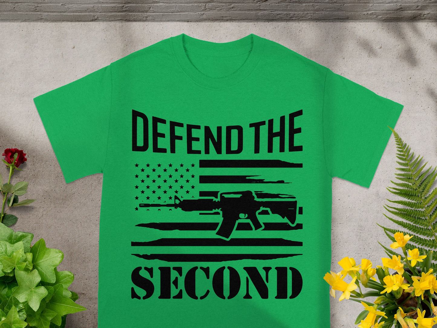 Defend The Second Amendment Graphic T-Shirt