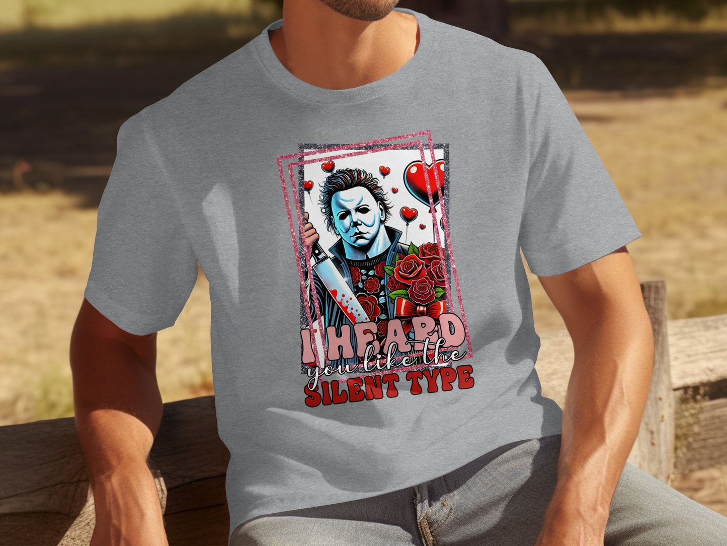 I Heard You Like The Silent Type Graphic Tee