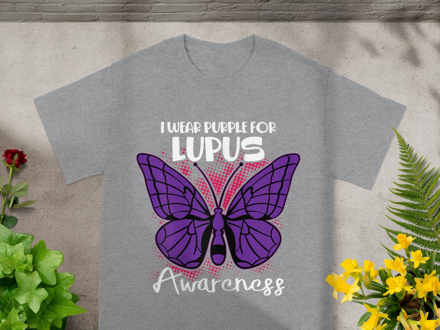 I Wear Purple for Lupus Awareness T-Shirt