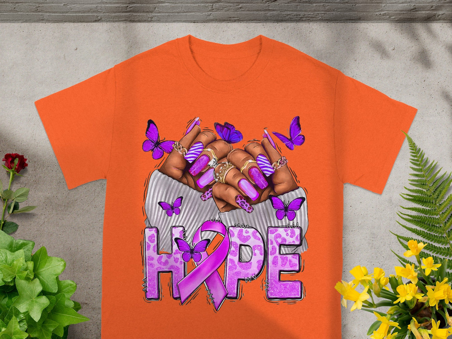 Hope Butterflies and Nails Graphic Design product