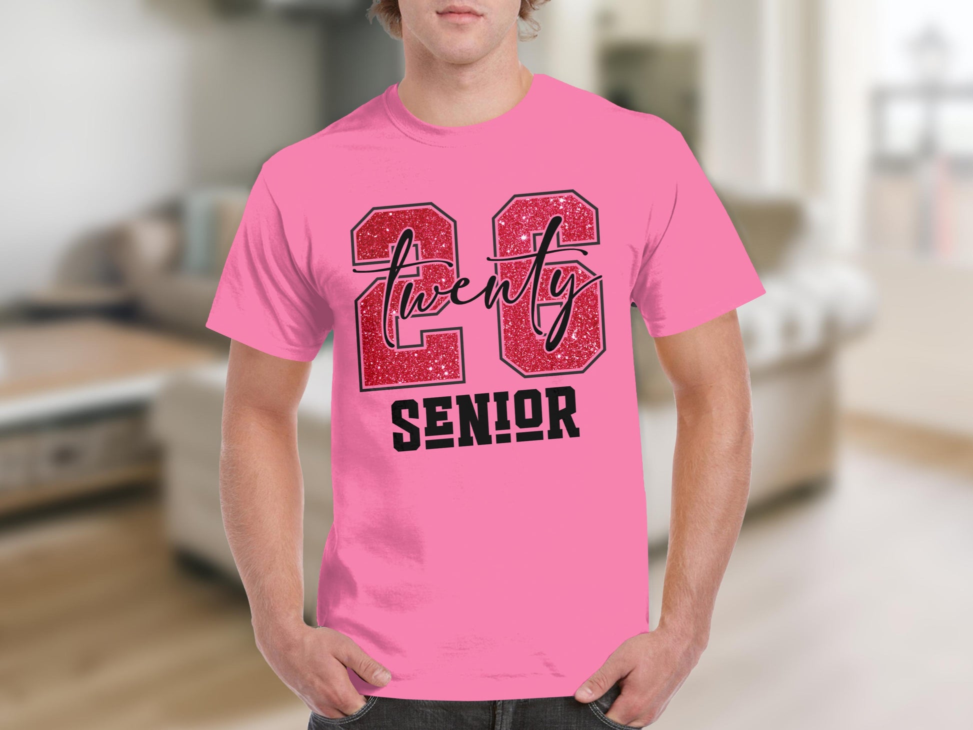 Class of 2026 Twenty Senior Graphic Tee Shirt