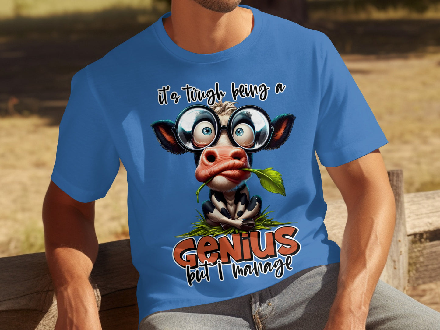 It's Tough Being A Genius But I Manage T-Shirt