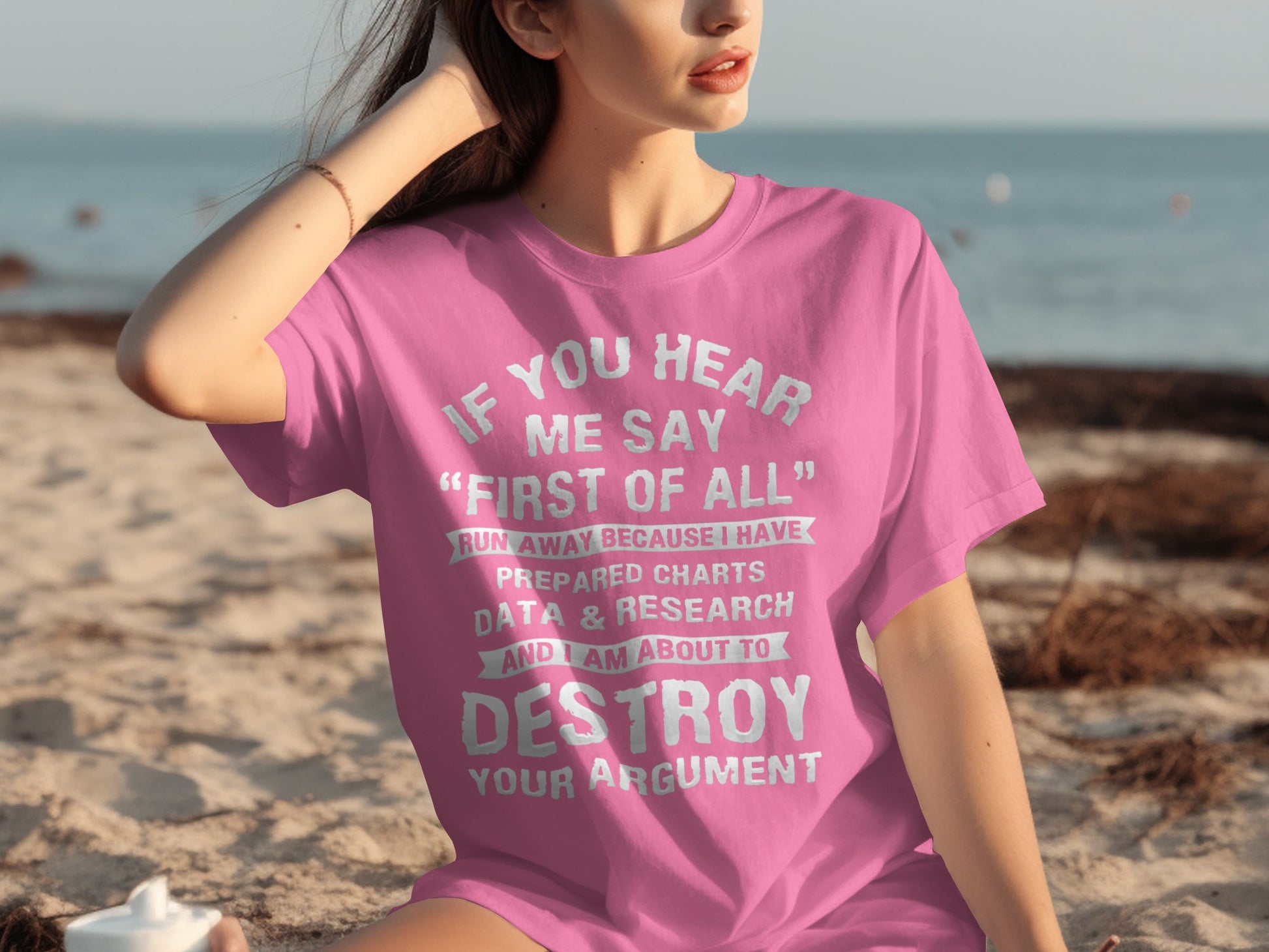 Prepared Charts Data Research Funny Quote Tee