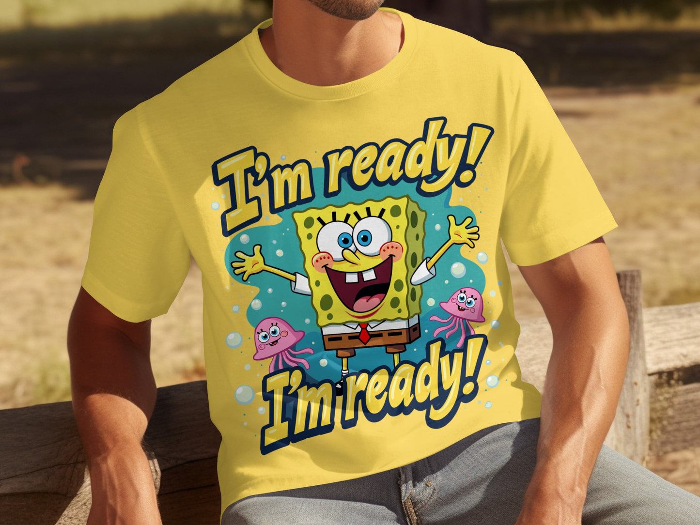 I'm Ready SpongeBob SquarePants T-shirt for Adults