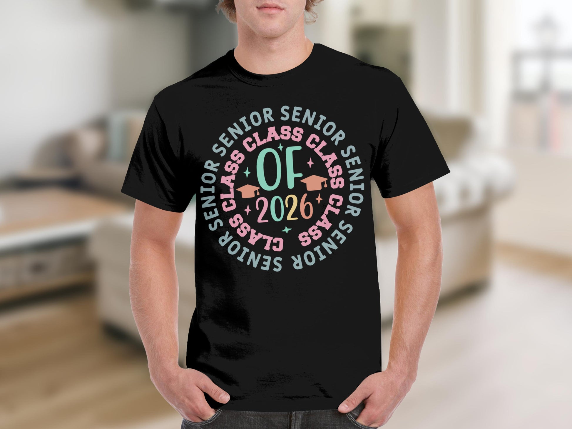 Class of 2026 Senior Graduation T-Shirt Apparel