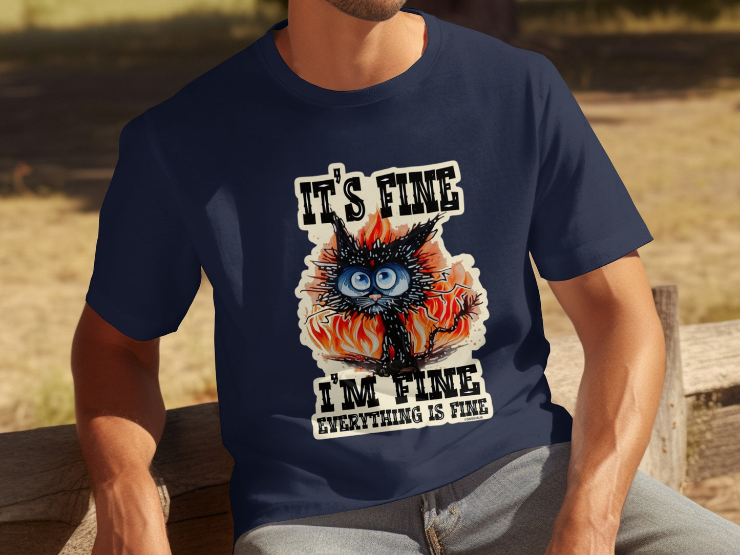 It's Fine I'm Fine Everything Is Fine T-shirt