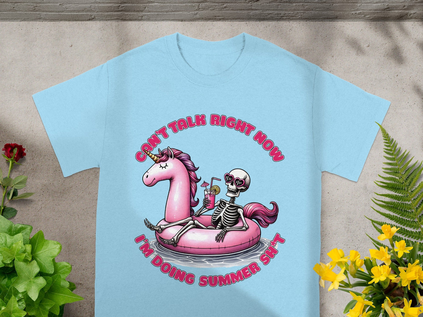 Can't Talk Right Now I'm Doing Summer Sh*t T-shirt