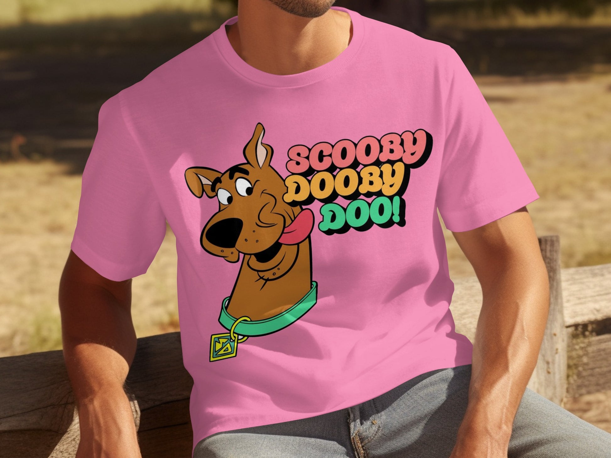 Scooby Dooby Doo Cartoon Character Graphic Tee