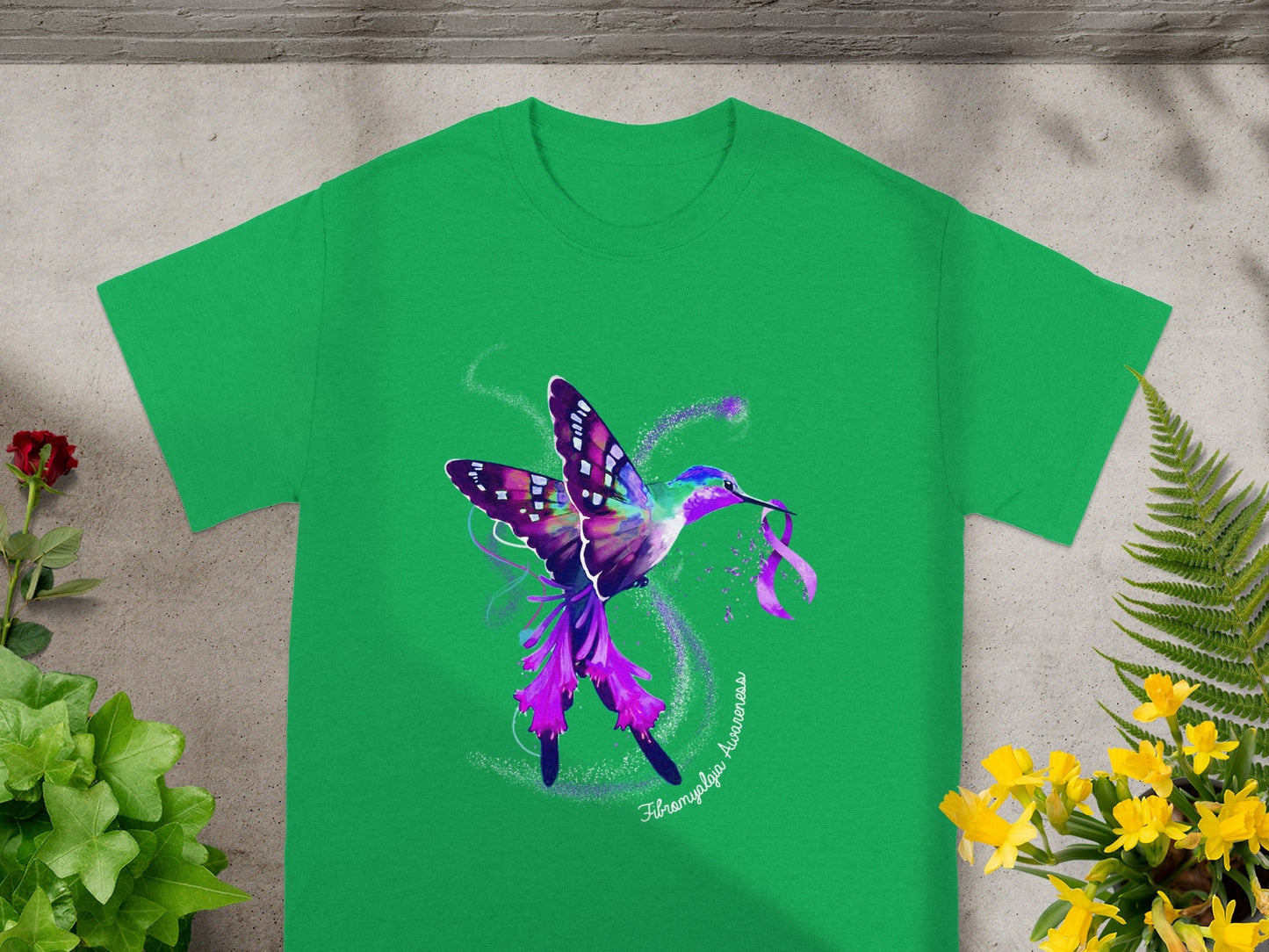 Hummingbird and Butterfly Fibromyalgia Awareness Product