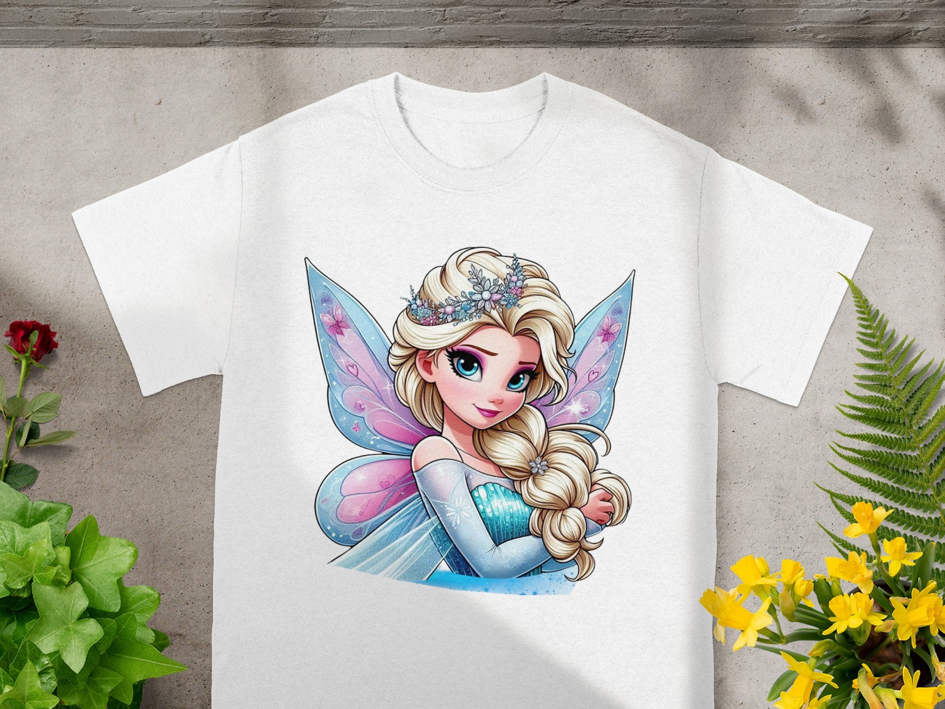 Beautiful Fairytale Princess Graphic Design T-Shirt
