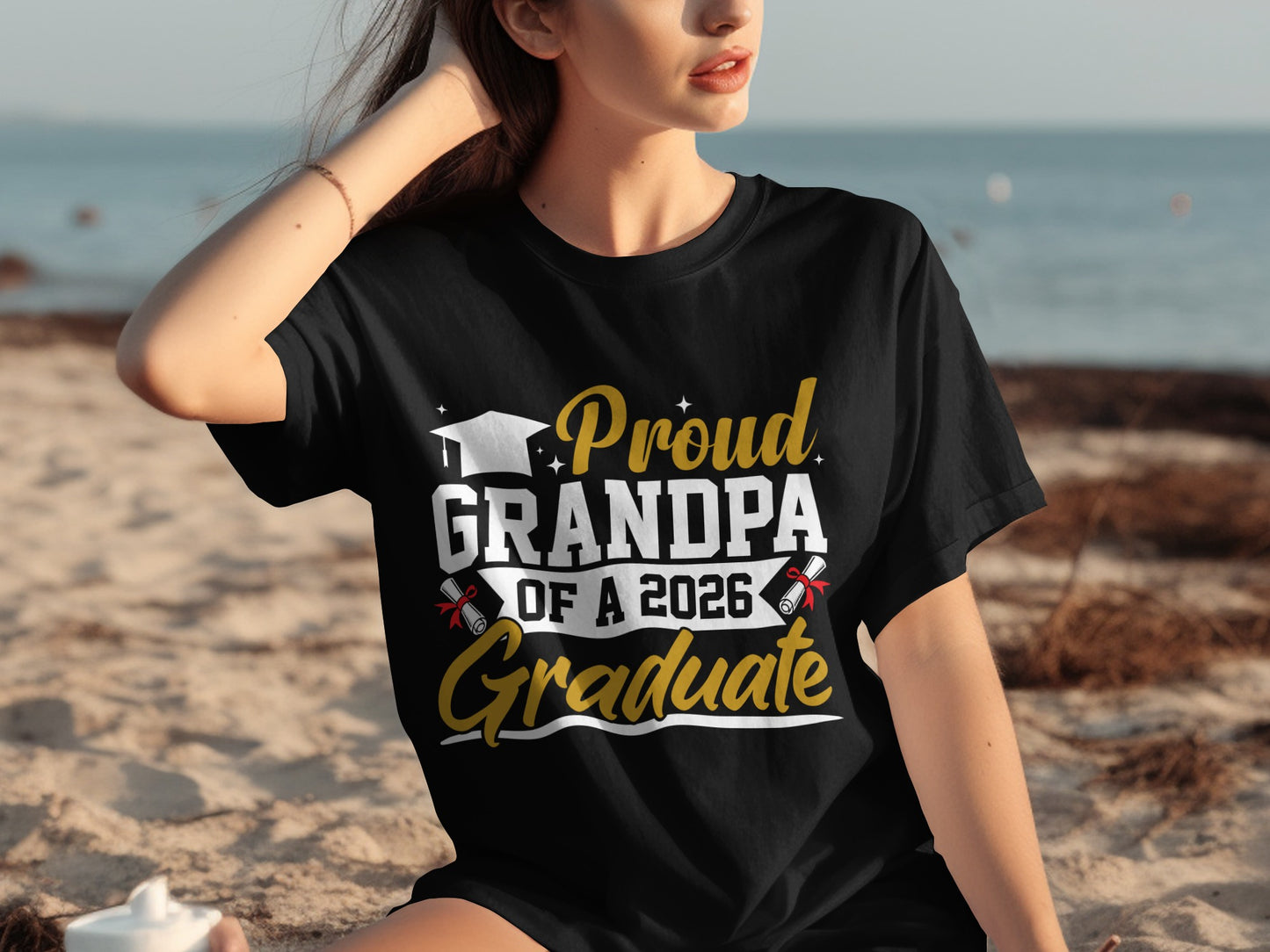 Proud Grandpa Of A 2026 Graduate T-Shirt