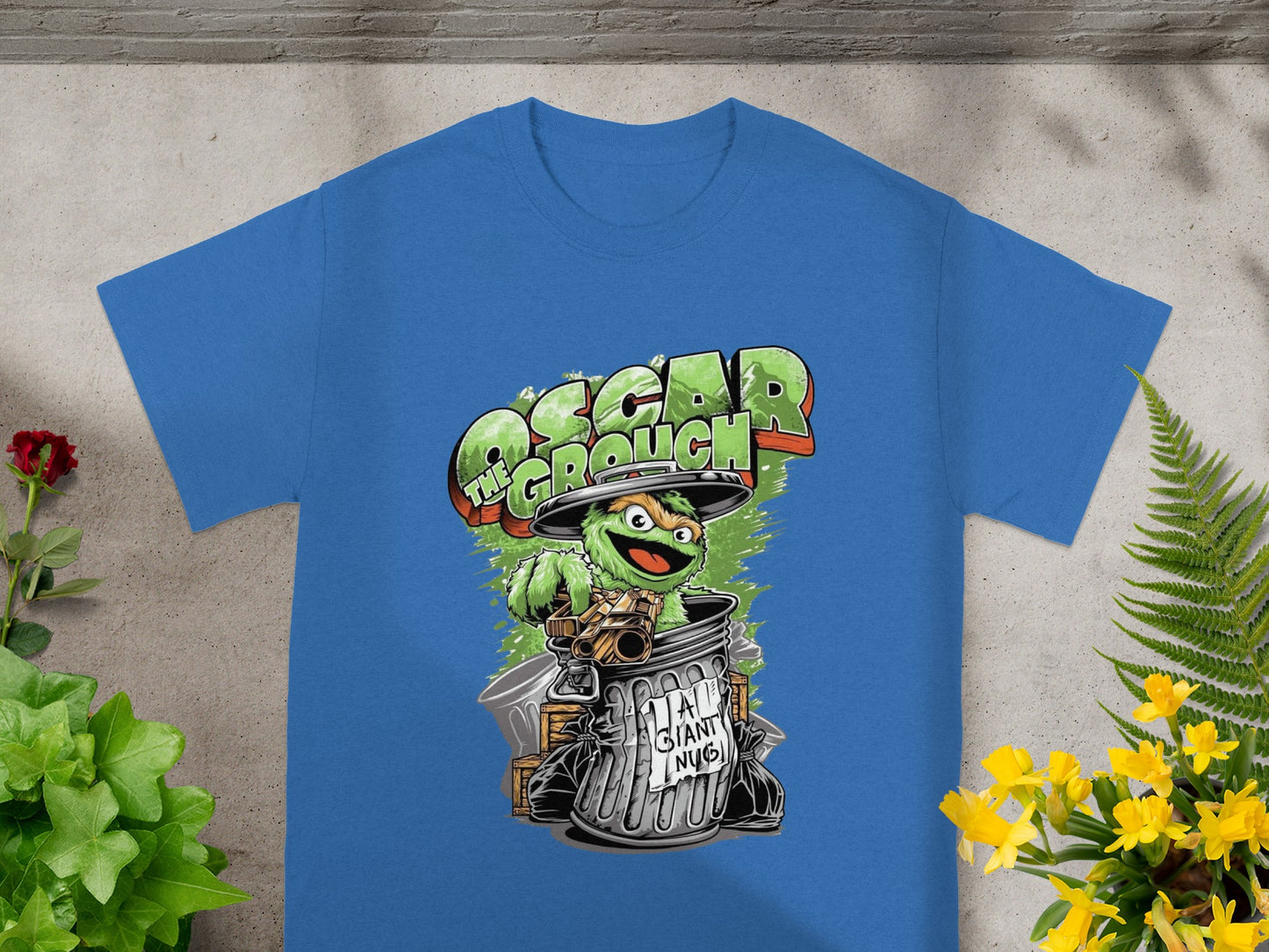 Oscar The Grouch Giant Nug Character T-Shirt